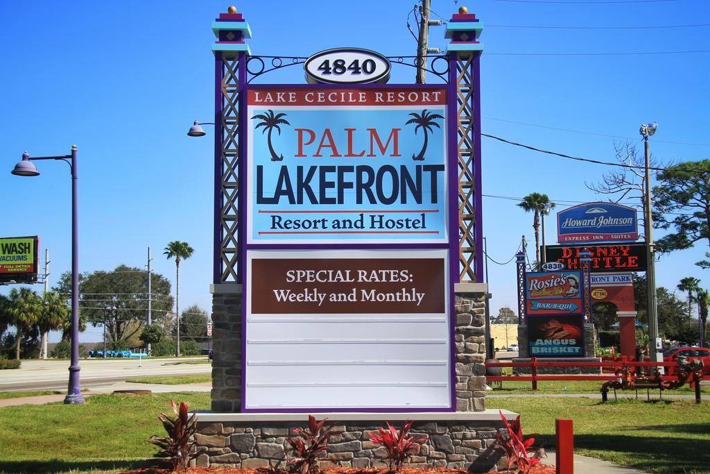 Palm Lakefront Resort And Hostel Celebration Esterno foto